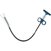 Outil flexible pour déboucher les canalisations ¿ Collier de serrage pliable pour un nettoyage facile de l'évier et des toilettes, bleu ciel, métal