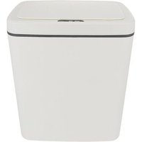 Poubelle à capteur intelligent - Poubelle sans contact 14 L avec contrôle des odeurs, écologique, design durable, chargement USB
