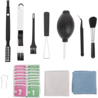 Ensemble de brosses de nettoyage polyvalentes pour appareils électroniques : clavier, ordinateur portable, appareil photo et kit d'entretien