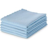 Lot de 5 chiffons de nettoyage en microfibre pour vitres