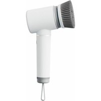 Brosse de nettoyage électrique sans fil, rechargeable par USB, pour salle de bain et cuisine, avec 6 têtes de brosse