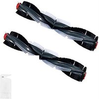 Lot de 3 brosses principales de rechange pour aspirateur Neato Botvac série D ¿ Accessoires de nettoyage noirs durables