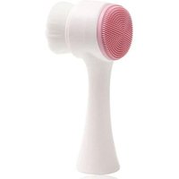 Brosse nettoyante visage 2 en 1 écologique pour une exfoliation en profondeur des pores et un massage du maquillage