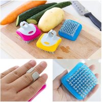 Ensemble de 3 brosses à fruits et légumes ¿ Brosses flexibles pour des produits propres ¿ Outil de cuisine essentiel