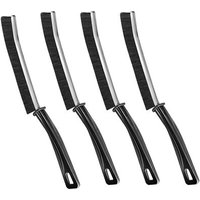 Lot de 4 brosses de nettoyage pour salle de bain : outil durable, ergonomique et polyvalent pour les zones difficiles d'accès.