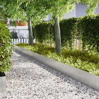 Bordures de jardin vidaXL 10 pcs 100x0,5x30 cm Acier galvanisé