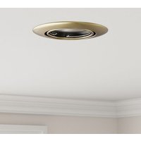 vidaXL Lampes Ensemble de 24 Laiton 9 cm Luminaires encastrés en laiton