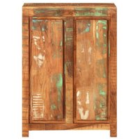 Vidaxl Buffet 55x33x75 Cm Bois Massif De Récupération