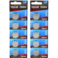 Hamiltion-Piles Bouton Lithium Cr2032 3V 200 Mah (Lot De 10)¿Piles Plates Standard Résistantes Et À Longue Durée De Vie¿Piles Boutons Pour Montre,