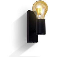 Hamiltion-Applique Murale, Luminaire Vintage, Spot Mural Design Rétro, Orientable & Pivotant, Douille E27, 60 Watt Max, Ampoule Non Fournie,