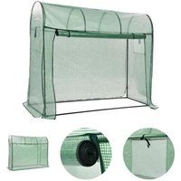 Vidaxl Serre Avec Porte Zippée 200x80x170 Cm