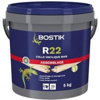 Colle à bois vinylique à prise lente - bidon de 5 kg - R22 BOSTIK