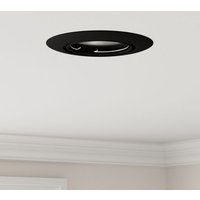 vidaXL Lampes Set de 12 Noir Plastique, Métal 9 cm
