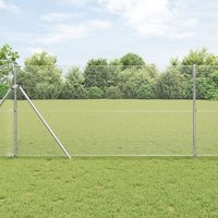 Vidaxl Clôture En Fil Soudé 1,2x25 M Acier Galvanisé