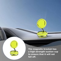 Support De Téléphone Magnétique Pour Voiture, Pliable, Réglable À 360°, Compatible Avec La Plupart Des Smartphones