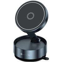 Support Magnétique Pour Téléphone Sous Vide, Rotation À 360 Degrés, Support De Voiture Support De Voiture, Accessoires Pour La Plupart Des Smartphones