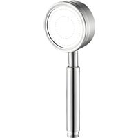 Pommeau de douche haute pression en acier inoxydable 304 - Douchette à main ronde - Pommeau de douche économique