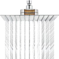 Pomme de douche filtrée, pommeau de douche de luxe de 30 cm, adoucit l'eau dure fixe, améliore l'état de votre peau et de vos cheveux, filtre