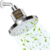 Pommeau de douche haute pression anti-calcaire avec filtre à 32 niveaux
