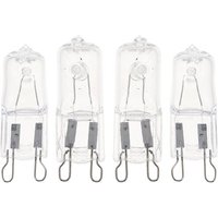 Lot De 4 Ampoules Halogènes G9 Pour Micro-Ondes