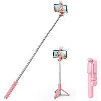 Perché À Selfie Avec Lumière, Selfie Stick Trépied Pour Téléphone Avec Télécommande Détachable Compatible Avec Iphone Et Android Des Smartphones,
