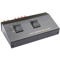 Good Connections Bo?tier de commutation des haut-parleurs pour connecter 2 paires de haut-parleurs, Haut-parleur?: kit de montage, Noir