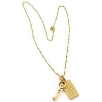 Collier - Folli Follie - 3n1t066rc - Acier Inoxydable - 80 Cm - Couleur Doré