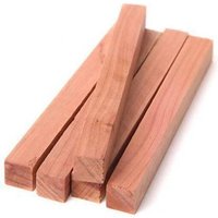 5pcs / Ensemble Blocs De Cèdre Aromatique En Cèdre En Cèdre Pour Vêtements Répulsifs Pour Armoires
