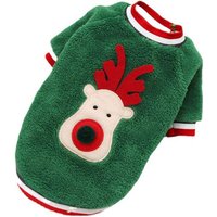 Tenues Pour Chiens De Taille Moyenne, Chat, Chien, Animal De Compagnie, Vêtements En Polaire Corail, Vêtements À Deux Pattes, Vêtements De Noël Pour