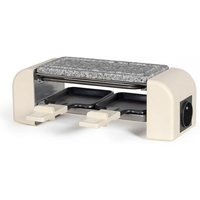 "Raclette 2 personnes connectable Livoo DOC310C Crème"