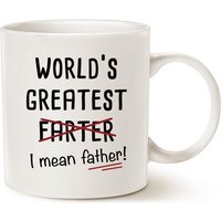 Tasse À Café Drôle De Papa Cadeaux De Fête Des Pères, Le Plus Grand Père Du Monde, Je Veux Dire Père, Meilleurs Cadeaux De Noël Et De Maison Pour