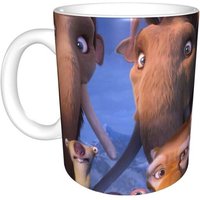 Tasses Drôles De L'ère De Glace Avec Des Citations, Malgré Le Regard Sur Mon Visage, Vous Parlez Toujours, Tasse À Café Pour L'anniversaire Des Filles