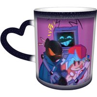 Friday Night Funkin' 1 Tasse À Changement De Couleur Sensible À La Chaleur Dans Le Ciel Magique