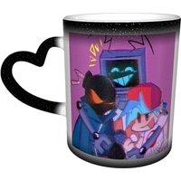 Friday Night Funkin' 1 Tasse À Changement De Couleur Sensible À La Chaleur Dans Le Ciel Magique
