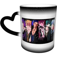 Le Basket-Ball Auquel Kuroko Joue Tasse À Changement De Couleur Sensible À La Chaleur Dans Le Ciel Tasse À Café D'art Drôle Magique Tasse En