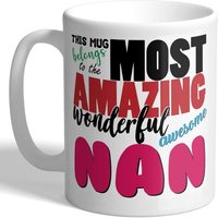 Betteraves, Cette Tasse Appartient À La Plus Étonnante, Merveilleuse, Géniale Nan - Mug