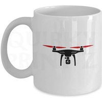 Nouveauté Quadcopter Drone Cadeau Slogan Mug Sk172