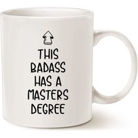 Cadeau Drôle De Tasse À Café De Remise Des Diplômes, Ce B A Des Tasses De Maîtrise Pour Les Étudiants Diplômés, Blanc 11 Oz