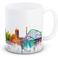 Blackpool Skyline, Paysage Urbain D'angleterre ? Tasse À Café En Céramique