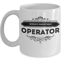 Tasses, Tasse À Café Drôle En Céramique 11 Oz-Motif D'impression Créatif-Cadeau D'anniversaire De Famille D'ami-Opérateurs Lisses