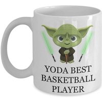 Yoda Meilleur Joueur De Basket-Ball Anniversaire Cadeaux Drôles Présents Pour Les Fans De Star Wars Jedi Personnalisé Noël Saint Valentin