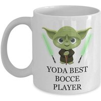 Cadeaux D'anniversaire Pour Les Amateurs De Sport De Joueur De Pétanque Star Wars Jedi Fans Anniversaire Drôle Personnalisé Noël Saint Valentin Tasse