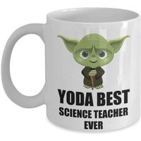 Yoda Meilleur Professeur De Sciences Anniversaire Retour À L'école Cadeaux Drôles ? Star Wars Souvenirs Fansupllectors Cadeaux ? Cadeau De Noël Pour