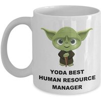 Yoda Meilleur Gestionnaire Des Ressources Humaines ? Cadeaux De Fête D'anniversaire De Noël Pour Le Personnel Des Employés, Mari, Femme, Hommes Et