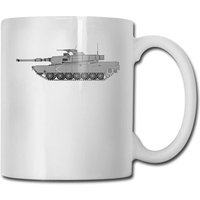 Tasse À Café Cool Army Tank, 11 Oz, Drôle, Inspirant Et Motivant