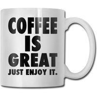 Le Café Est Excellent, Profitez-En, Tasse À Café 11 Oz ? Tasse À Café Amusante, Inspirante Et Motivante