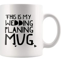 Tasses De Fiançailles C'est Ma Tasse À Café De Planification De Mariage 11 Oz