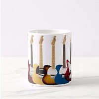 Tasse Musique Mot Guitare Acoustique Blanc Nouvelle Tasse Tasse Nouveauté Tasse À Thème Musical