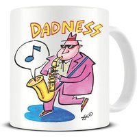 Dadness-Madness-Ska-2 Tone-Papa-Père-Tasse À Café/Thé En Céramique Officielle-David Haldane Dessins Animés