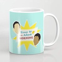 Communauté Troy & Abed Dans La Tasse À Café 11 Oz Du Matin